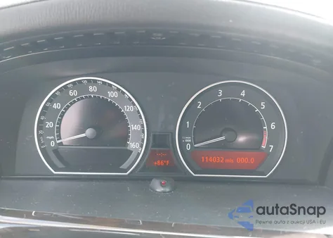 2003 BMW 760Li z USA, uszkodzony, nr VIN WBAGN83463DK10660